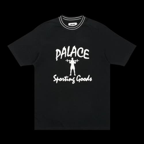PALACE Sporty Breddas Graffiti Sports Short Sleeve Unisex Black