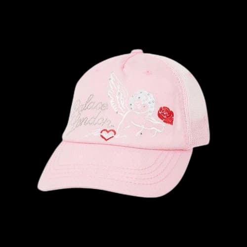 Palace Dirty Trucker Hat 'Pink'