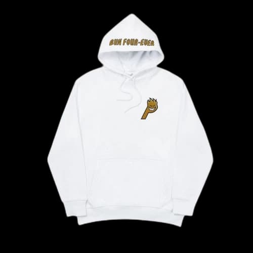 Palace x Spitfire Live To Bun Hood 'White'