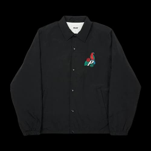 PALACE Embroidery Logo Coach Jacket Unisex Black