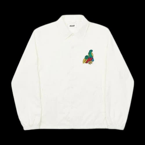 Palace Parrot Palace-3 Coach Jacket 'White'