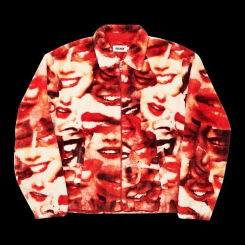 Palace John & Molly Mouf Zip Jacket 'Red'