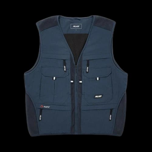 Palace Warm Mit Tech Polartec Vest 'Navy'