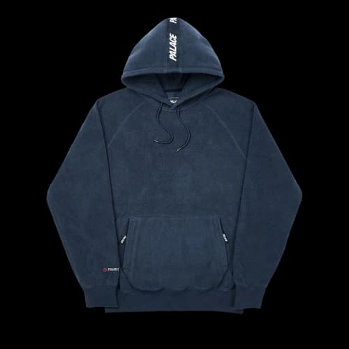 Palace Warm Mit Tech Polartec Hood 'Navy'