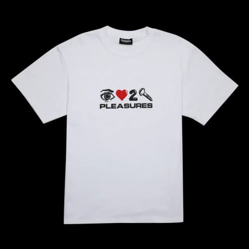Pleasures Screw Heavy Weight Shirt 'White'