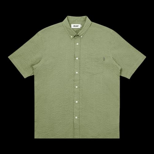 Palace Short-Sleeve Sucker Shirt 'Olive'