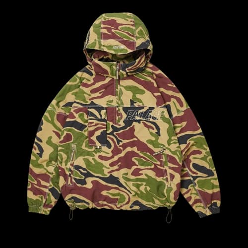PALACE IRIDESCENT Jacket+VEST GREY Cargo Jacket vest Unisex Gray
