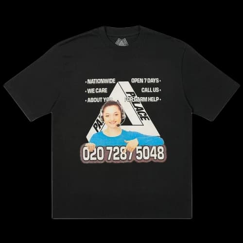 Palace Bell Man T-Shirt 'Black'