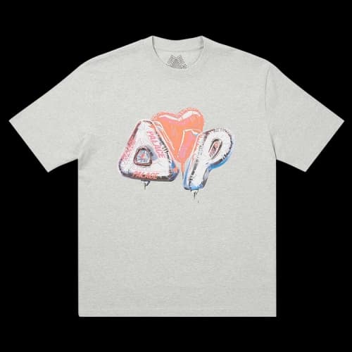 Palace Inflator T-Shirt 'Grey Marl'