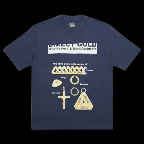 Palace Hatton T-Shirt 'Navy'
