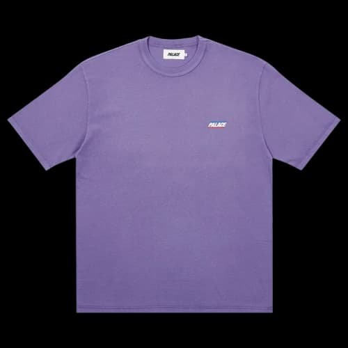 PALACE Alphabet Logo Short Sleeve Unisex Purple
