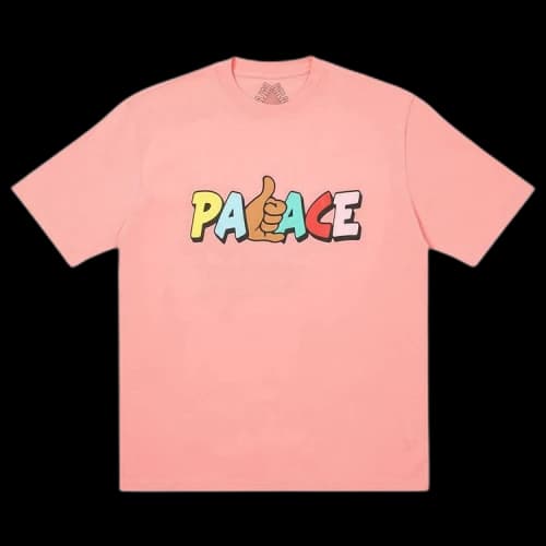 Palace Shitfaced Shaka T-Shirt 'Pink'