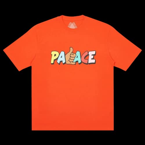 Palace Shitfaced Shaka T-Shirt 'Dark Orange'