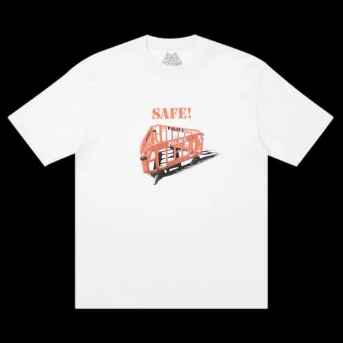 Palace Safety T-Shirt 'White'