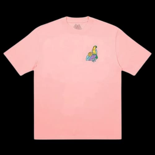 Palace Parrot Palace-3 T-Shirt 'Pink'