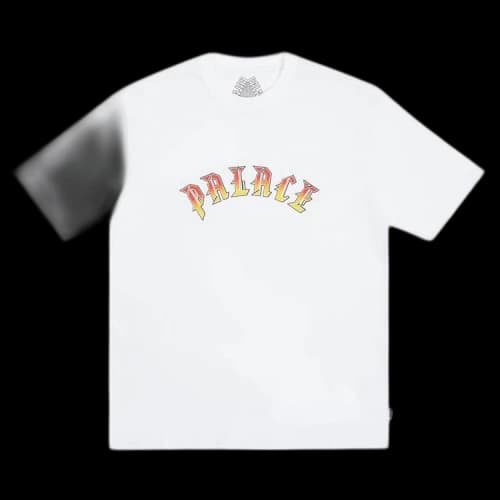 Palace x Spitfire P-Fire T-Shirt 'White'