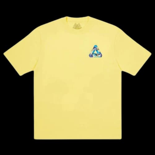 Palace Tri-Camo T-Shirt 'Pale Yellow'