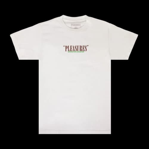 Pleasures Satisfaction Guaranteed T-Shirt 'White'