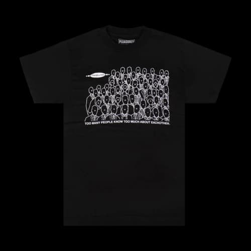 Pleasures Too Much Short-Sleeve T-Shirt 'Black'