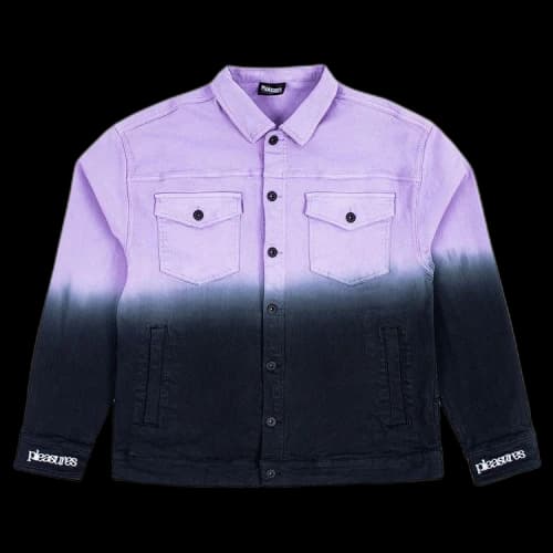 Pleasures Dawn Trucker Jacket 'Purple'
