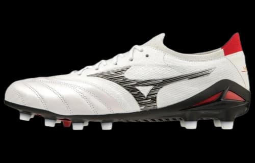 Mizuno Morelia Neo III Made in Japan FG 'White Black Red'