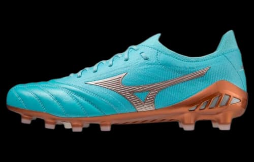 Mizuno Morelia Neo III Football Cleats 'Light Blue Copper'