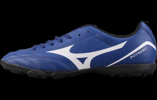 Mizuno Potrero Wide AS Broken Nail Soccer Shoes 'Blue'