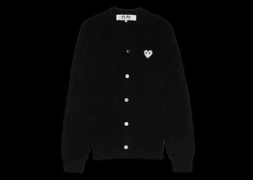 Comme des Garcons PLAY Knit Cardigan Black