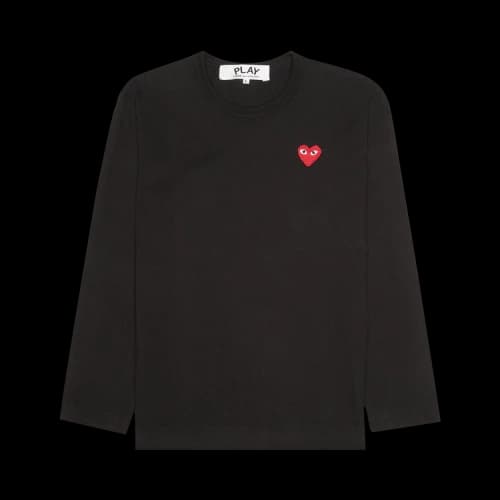 Comme des Garçons PLAY Knitted Crew Sweat 'Black'