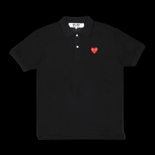 Comme des Garçons PLAY Polo 'Black'