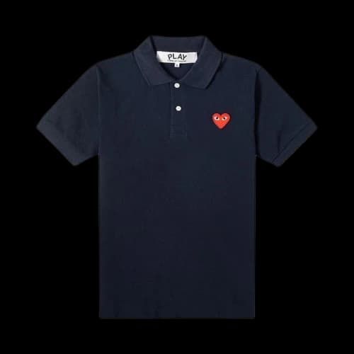 Comme des Garçons PLAY Polo Shirt 'Navy'
