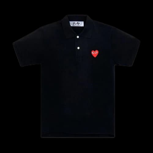 Comme des Garçons PLAY Polo Shirt 'Black'