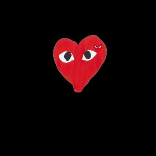 Comme des Garçons PLAY Big Heart Tee 'White'