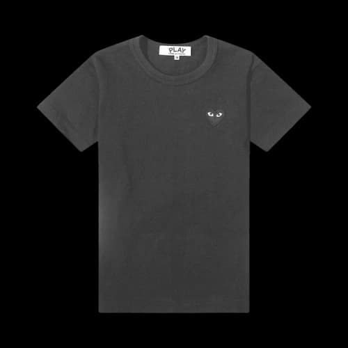 Comme des Garçons PLAY PLAY Basic Logo Tee 'Black'