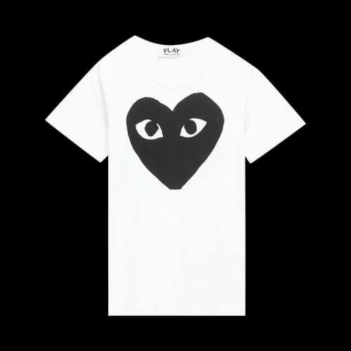 Comme des Garçons PLAY Heart Tee 'White'