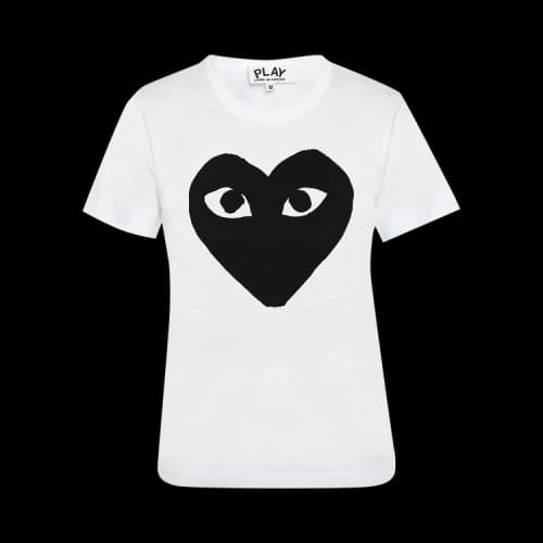Comme des Garçons PLAY Heart Tee 'White'