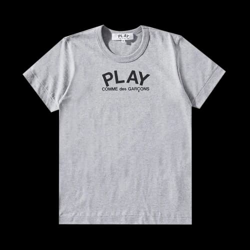 Comme des Garçons PLAY Large Heart Logo T-Shirt 'Grey'