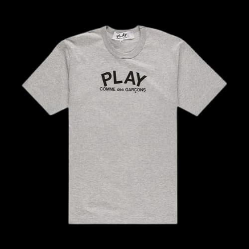 Comme des Garçons PLAY Back Logo Heart T-Shirt 'Grey'