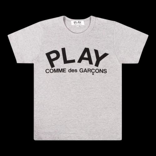 Comme des Garçons PLAY Logo T-Shirt 'Grey'