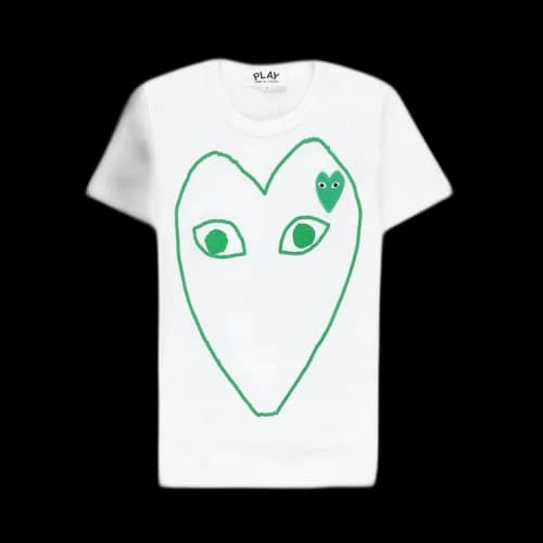 Comme des Garçons PLAY T-Shirt 'White'