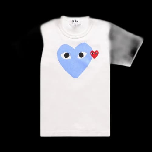 Comme des Garçons PLAY Heart Tee 'Blue'