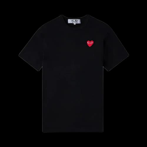 Comme des Garçons PLAY Mini Heart Logo Tee 'Black'