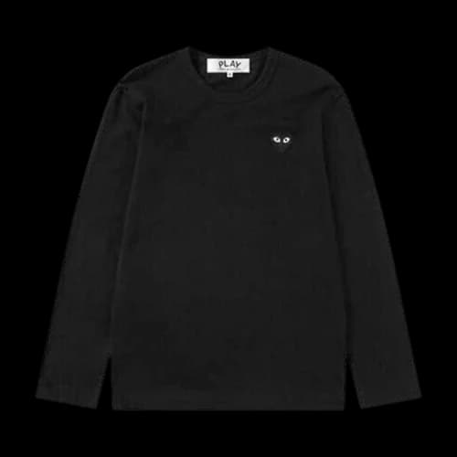 Comme des Garçons Play Small Heart Long-Sleeve T-Shirt 'Black'
