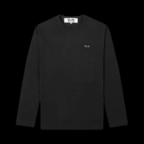 Comme des Garçons PLAY Long Sleeve T-Shirt 'Black'