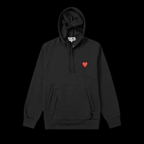 Comme des Garçons PLAY Pull Over Hoddie 'Black'