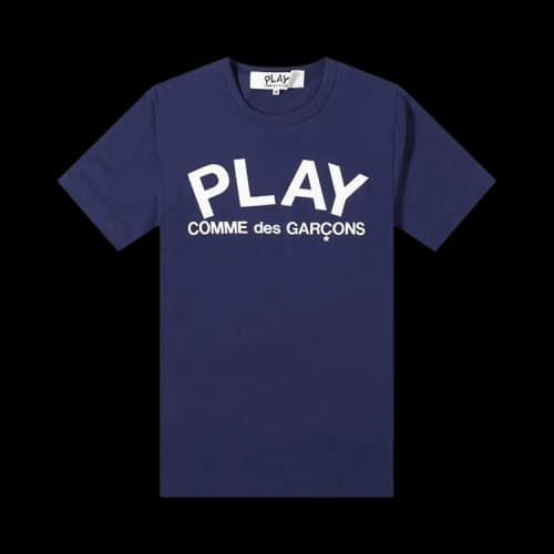 Comme des Garçons Play Logo T-Shirt 'Dark Navy'