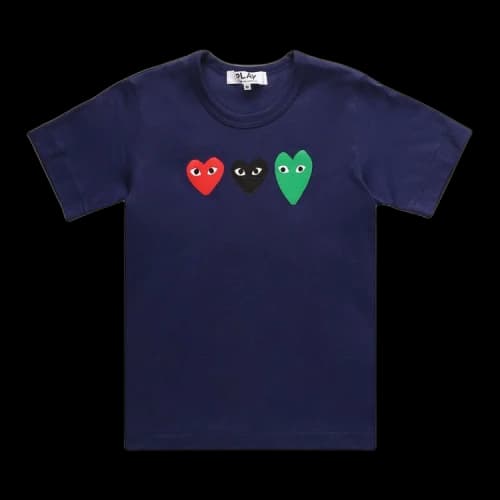Comme des Garçons PLAY Play Logo T-Shirt 'Navy'