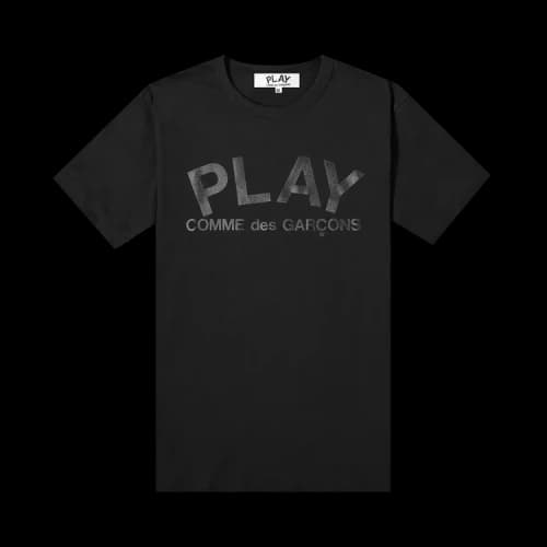 Comme des Garçons PLAY Play Logo Tee 'Black'