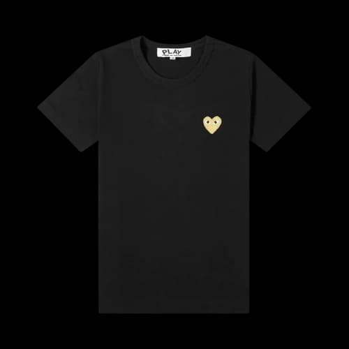 Comme des Garçons PLAY Small Heart Logo T-Shirt 'Black'