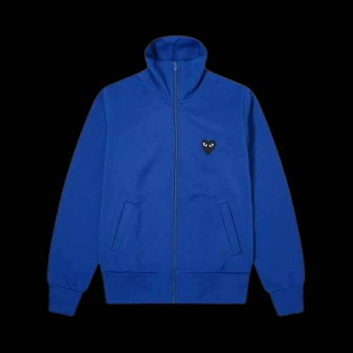 Comme des Garçons PLAY Heart Logo Track Jacket 'Navy'